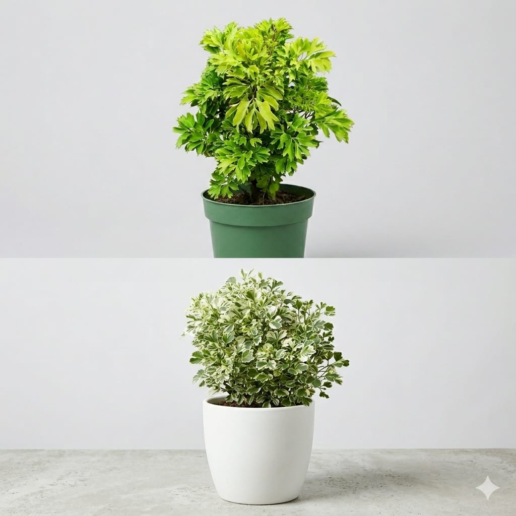 Aralia (Green and white)