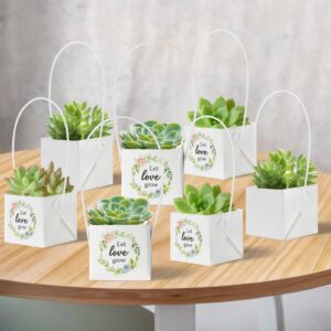 Let Love Grow Succulent Totes