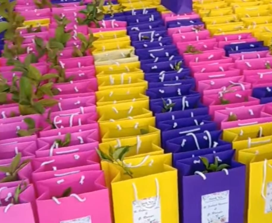 Return gift for wedding and birthday